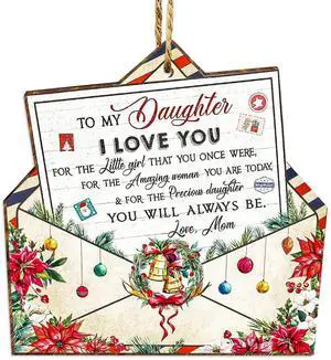 Daughter Christmas Ornaments 2026,Mother Daughter Ornament for Christmas Tree,Gifts for Daughters from Mom Daughter Christmas Ornaments 2026,Mother Daughter Ornament for Christmas Tree,Gifts for Daughters from Mom
