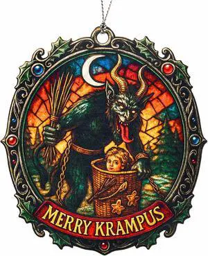 Krampus Christmas Ornament 2026, Gothic Tree Ornament, Dark Holiday Decor, Mythical Folklore Keepsake, Creepy Xmas Gift for Horror Lovers Krampus Christmas Ornament 2026, Gothic Tree Ornament, Dark Holiday Decor, Mythical Folklore Keepsake, Creepy Xmas Gift for Horror Lovers