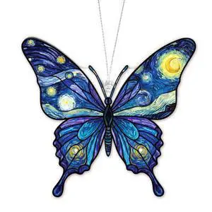 Butterfly Starry Night Christmas Ornaments 2026, Butterflies Suncatcher Ornament for Window Tree Decor, Christmas Decorations, Butterfly Gifts for Women, Unique Holiday Fantasy Gifts Butterfly Starry Night Christmas Ornaments 2026, Butterflies Suncatcher Ornament for Window Tree Decor, Christmas Decorations, Butterfly Gifts for Women, Unique Holiday Fantasy Gifts