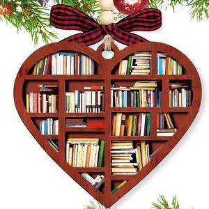 Book Ornament, Christmas Ornaments, Book Lover Gifts for Women, Book Club | Book Ornaments For Christmas Tree, Book Club Ornament, Gifts For Women Readers, Bookish Gifts, Book Lover, Book Wreath Book Ornament, Christmas Ornaments, Book Lover Gifts for Women, Book Club | Book Ornaments For Christmas Tree, Book Club Ornament, Gifts For Women Readers, Bookish Gifts, Book Lover, Book Wreath