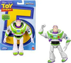 Disney and Pixar Toy Story 5 Buzz Lightyear Action Figure | 7-inch Playscale, 1 Key Character, 8+ Posable Joints, Movie-Accurate Design Disney and Pixar Toy Story 5 Buzz Lightyear Action Figure | 7-inch Playscale, 1 Key Character, 8+ Posable Joints, Movie-Accurate Design
