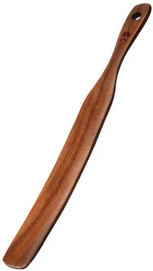 12.8 Inch Wooden Spurtles for Cooking | Wood Corner Spoon, Wooden Cooking Utensils for Spreading, Cooking, Mixing 12.8 Inch Wooden Spurtles for Cooking | Wood Corner Spoon, Wooden Cooking Utensils for Spreading, Cooking, Mixing