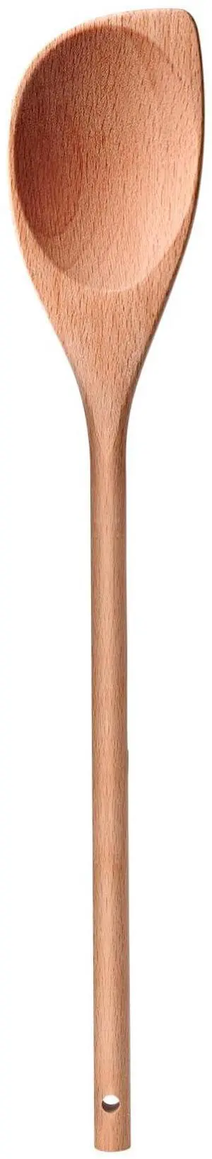 12" Wooden Corner spoon, Solid Wood Spatula & Spoon, Handcraft Wood Spoonula Cooking Utensil, Kitchen Spatulas for Baking, stirring, Serving, Scraping. 12" Wooden Corner spoon, Solid Wood Spatula & Spoon, Handcraft Wood Spoonula Cooking Utensil, Kitchen Spatulas for Baking, stirring, Serving, Scraping.
