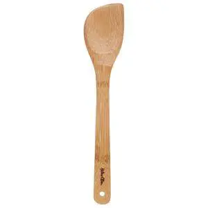 Bamboo Stir Fry Spatula, 13-Inch, Wok Cooking Tool For Stirring, Mixing, Turning, And Serving Bamboo Stir Fry Spatula, 13-Inch, Wok Cooking Tool For Stirring, Mixing, Turning, And Serving