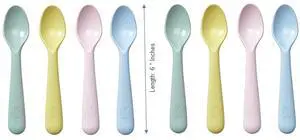 KALAS 8 no of Spoon, mixed colors, Plastic KALAS 8 no of Spoon, mixed colors, Plastic