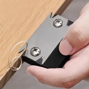 Edge Banding Trimmer, Upgraded Mini Edge Band Trimmer & Cutter | StainleSteel Blade Veneer Edge Trimmer for Woodworking, Durable Edge Banding Tool for Wood, Veneer, Laminate, PVC Edge Banding Trimmer, Upgraded Mini Edge Band Trimmer & Cutter | StainleSteel Blade Veneer Edge Trimmer for Woodworking, Durable Edge Banding Tool for Wood, Veneer, Laminate, PVC