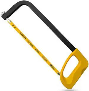 12in. High-Tension Hacksaw Frame with 24 TPI Bi-metal Blade, Hand Saw Suitable for Metal, wood, PVC, Carpentry 12in. High-Tension Hacksaw Frame with 24 TPI Bi-metal Blade, Hand Saw Suitable for Metal, wood, PVC, Carpentry