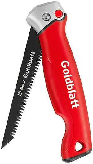 Folding Drywall Saw, 5-Inch Jab Saw for Wallboard, Plywood & PVC | Foldable 5-Inch Blade, Bi-Metal Blade, 8 TPI Triple-Ground Teeth, Faster Cutting, Sharp & Clean Cuts, Soft Grip Handle Folding Drywall Saw, 5-Inch Jab Saw for Wallboard, Plywood & PVC | Foldable 5-Inch Blade, Bi-Metal Blade, 8 TPI Triple-Ground Teeth, Faster Cutting, Sharp & Clean Cuts, Soft Grip Handle