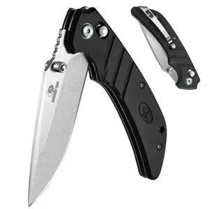 Folding Pocket Knife, 4" Stonewash Stainless Steel Blade | EDC Knife, G10 Handle with Axis Lock & Pocket Clip, Small Tactical Survival Knife, For Hiking, Hunting, Outdoor Folding Pocket Knife, 4" Stonewash Stainless Steel Blade | EDC Knife, G10 Handle with Axis Lock & Pocket Clip, Small Tactical Survival Knife, For Hiking, Hunting, Outdoor