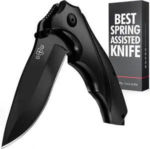 Pocket Knife for Men - Sharp Folding Blade, Glass Breaker, Pocket Clip - Camping Gear for EDC, Survival - Game Handling - Hunting Knives, Axes & Saws - Mens Gift 6495 B Pocket Knife for Men - Sharp Folding Blade, Glass Breaker, Pocket Clip - Camping Gear for EDC, Survival - Game Handling - Hunting Knives, Axes & Saws - Mens Gift 6495 B