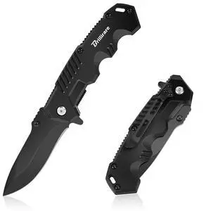 Pocket Knife, Folding Knives Blade 2.6in, Foldable Survival Small Knife with Clip, Liner Lock & Glass Breaker, Everyday Carry EDC Knives for Hunting Camping Hiking Pocket Knife, Folding Knives Blade 2.6in, Foldable Survival Small Knife with Clip, Liner Lock & Glass Breaker, Everyday Carry EDC Knives for Hunting Camping Hiking