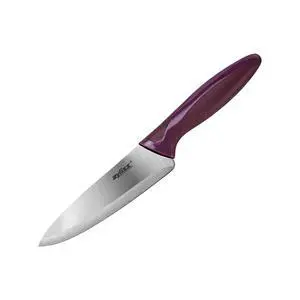 Utility Knife with Sheath Cover - Precision Knife for Cutting & Slicing - Paring Knife for Meat, Fruits & Vegetables - Culinary Kitchen Knife - 5.5" Carbon Stainless Steel Blade - Purple Utility Knife with Sheath Cover - Precision Knife for Cutting & Slicing - Paring Knife for Meat, Fruits & Vegetables - Culinary Kitchen Knife - 5.5" Carbon Stainless Steel Blade - Purple