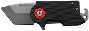 Benji 2.5in High Carbon S.S. Folding Keychain Knife with 1.75in Modified Tanto Blade and G10 Handle for Outdoor, Tactical, Survival and EDC,Black Benji 2.5in High Carbon S.S. Folding Keychain Knife with 1.75in Modified Tanto Blade and G10 Handle for Outdoor, Tactical, Survival and EDC,Black