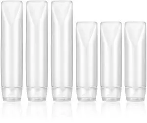 1.7 oz/ 1 oz Travel Bottles Empty Refillable Toothpaste Tubes | 6 Pcs Leak Proof Empty Squeeze Tubes Travel toothpaste Container for Toiletries BPA Free Refillable Tube Squeeze Bottle,2Size 1.7 oz/ 1 oz Travel Bottles Empty Refillable Toothpaste Tubes | 6 Pcs Leak Proof Empty Squeeze Tubes Travel toothpaste Container for Toiletries BPA Free Refillable Tube Squeeze Bottle,2Size