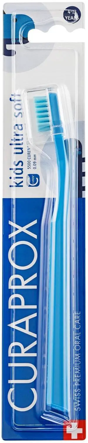 CS Kids Toothbrush for Ages 4-12, Random Color, Single Pack | Dentist Recommended, Ultra-Soft Filaments, Gentle to Gums, Swiss Oral Care CS Kids Toothbrush for Ages 4-12, Random Color, Single Pack | Dentist Recommended, Ultra-Soft Filaments, Gentle to Gums, Swiss Oral Care