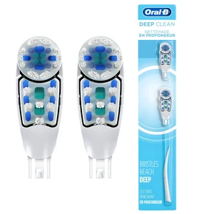 Deep Clean Battery Powered Toothbrush Replacement Brush Heads Refill, Soft, 2 Count Deep Clean Battery Powered Toothbrush Replacement Brush Heads Refill, Soft, 2 Count