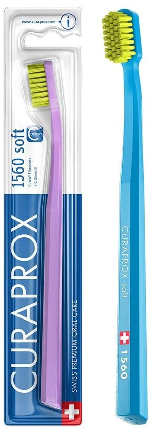 CS 1560 Soft Toothbrush, Random Color, Single Pack, Swiss Made | Dentist Recommended, Sensitive for Teeth and Gums, Gentle Plaque Removal, Angled Brush Head, Swiss Oral Care CS 1560 Soft Toothbrush, Random Color, Single Pack, Swiss Made | Dentist Recommended, Sensitive for Teeth and Gums, Gentle Plaque Removal, Angled Brush Head, Swiss Oral Care