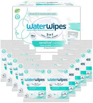Beauty Sensitive+ On-The-Go Facial Wipes, 99.9% Water, Unscented Hypoallergenic Face Cleanser Wipes for Sensitive Skin, Double Cleanse & Skincare Routine, 100ct, (10 Packs) Beauty Sensitive+ On-The-Go Facial Wipes, 99.9% Water, Unscented Hypoallergenic Face Cleanser Wipes for Sensitive Skin, Double Cleanse & Skincare Routine, 100ct, (10 Packs)