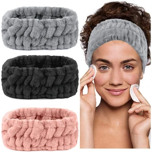 3 Pack Microfiber Towel Headbands for Washing Face, Facial Headbands Makeup Headband Spa Headband Skincare Headband Fash Wash Headband for Women and Girls 3 Pack Microfiber Towel Headbands for Washing Face, Facial Headbands Makeup Headband Spa Headband Skincare Headband Fash Wash Headband for Women and Girls