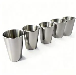 Unbreakable 10 oz Stainless Steel Cups for Kids,5 Pack Stainless Steel Kids Cups for Home, Reusable Pint Water Tumbler, Childrens Cups for Outdoor & Daily Use Unbreakable 10 oz Stainless Steel Cups for Kids,5 Pack Stainless Steel Kids Cups for Home, Reusable Pint Water Tumbler, Childrens Cups for Outdoor & Daily Use
