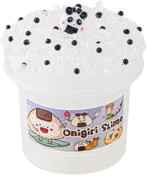Onigiri Rice Bead Slime - Stretchy & Non-Sticky Crunchy Slime Party Favors for Kids Onigiri Rice Bead Slime - Stretchy & Non-Sticky Crunchy Slime Party Favors for Kids