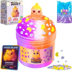 Dreamy Cloud Slime Kit - 3-Tone Purple, Orange & Snow - Non-Sticky ASMR Cloud Dough with Axolotl Charm & Beads - Sensory Toy Gift for Kids Ages 5-12 - 7oz Dreamy Cloud Slime Kit - 3-Tone Purple, Orange & Snow - Non-Sticky ASMR Cloud Dough with Axolotl Charm & Beads - Sensory Toy Gift for Kids Ages 5-12 - 7oz