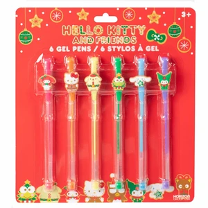 And Friends Holiday Gel Pens, 6-Pack, Fun Sanrio Pen Toppers Included Featuring My Melody, Hello Kitty, Pompompurin, Keroppi & More, Sanrio Stuff, Cute School Supplies, Stocking Stuffers And Friends Holiday Gel Pens, 6-Pack, Fun Sanrio Pen Toppers Included Featuring My Melody, Hello Kitty, Pompompurin, Keroppi & More, Sanrio Stuff, Cute School Supplies, Stocking Stuffers