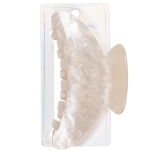 Durable Acetate Hair Clips for Women 4.13" Larger Claw Clips (White) | Non-slip Strong Hold Ponytail Barrette,Sturdy Butterfly Claw,Cute Hair Accessories for Girls Long Thick Thin Curly Hair Durable Acetate Hair Clips for Women 4.13" Larger Claw Clips (White) | Non-slip Strong Hold Ponytail Barrette,Sturdy Butterfly Claw,Cute Hair Accessories for Girls Long Thick Thin Curly Hair
