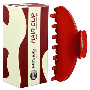 Cherry Red Claw Clip 4 Inch - Premium Acetate Hair Clip for All Hair, Smooth Round Edges No Snag, Gift Ready Luxury Box Cherry Red Claw Clip 4 Inch - Premium Acetate Hair Clip for All Hair, Smooth Round Edges No Snag, Gift Ready Luxury Box