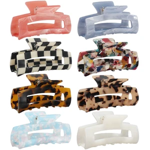 3-inch Medium Acrylic Butterfly Hair Clips 8-Pack | Butterfly Hair Clips with Leopard Print, Non-Slip Strong Hold for Women and Girls 3-inch Medium Acrylic Butterfly Hair Clips 8-Pack | Butterfly Hair Clips with Leopard Print, Non-Slip Strong Hold for Women and Girls