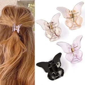 Hair Clip, Butterfly Cute Hair Claw Clips 1.9" for Thin Hair, 4 Count Hair Clip, Butterfly Cute Hair Claw Clips 1.9" for Thin Hair, 4 Count