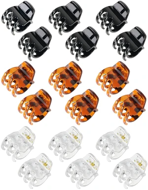 Medium Hair Clips, 18 Pcs 1.38 Inch Hair Claw Clips, No-Slip Jaw Clips for Women and Girls Medium Hair Clips, 18 Pcs 1.38 Inch Hair Claw Clips, No-Slip Jaw Clips for Women and Girls