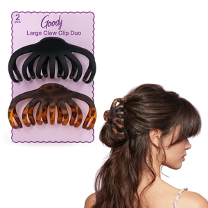 SlideProof Large Hair Clips, Stylish, Secure Grip Octopus Claw Clips for Thick Hair, Styling Accessories for All Occasions & Longer Lengths, Gifts for Women & Girls, Black & Tortoiseshell, 2 Ct SlideProof Large Hair Clips, Stylish, Secure Grip Octopus Claw Clips for Thick Hair, Styling Accessories for All Occasions & Longer Lengths, Gifts for Women & Girls, Black & Tortoiseshell, 2 Ct