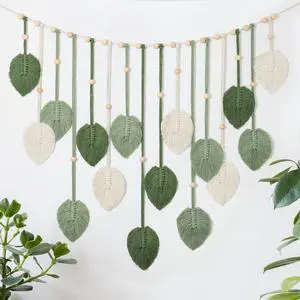 Macrame Wall Hanging Large Macrame Leaves Tapestry Wall Hanging Decoration Boho Handmade Woven Leaf Feather Wall Art Decor for Nursery Bedroom Living Room Office Christmas Thanksgiving Decor Macrame Wall Hanging Large Macrame Leaves Tapestry Wall Hanging Decoration Boho Handmade Woven Leaf Feather Wall Art Decor for Nursery Bedroom Living Room Office Christmas Thanksgiving Decor