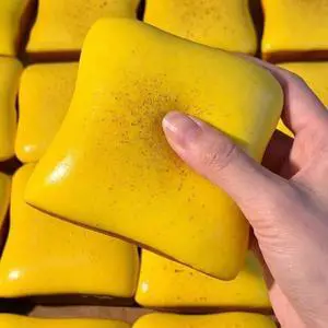 Bread Butter Squishy Food, Slow Rising Soft Squeeze Stress Relief for Desk & Office Use (Bread Yellow) Bread Butter Squishy Food, Slow Rising Soft Squeeze Stress Relief for Desk & Office Use (Bread Yellow)