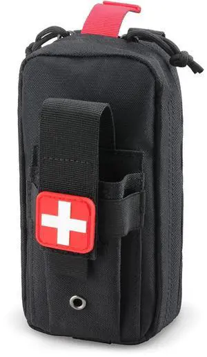 IFAK Pouch, First Aid Medical Pouch for Emergency & Trauma Kits | Rip-Away,Rapid Full-Access Design, Molle Compatible, Versatile for Tactical, Camping, Hiking and Travel IFAK Pouch, First Aid Medical Pouch for Emergency & Trauma Kits | Rip-Away,Rapid Full-Access Design, Molle Compatible, Versatile for Tactical, Camping, Hiking and Travel