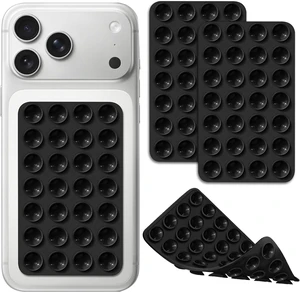2PCS Silicone Suction Smartphone Mount - Protective Durable Electronic Suction Holder, Handheld Mobile Accessory with Non-Slip Sticky Grip, Strong Adhesive Cup for Selfies, Videos 2PCS Silicone Suction Smartphone Mount - Protective Durable Electronic Suction Holder, Handheld Mobile Accessory with Non-Slip Sticky Grip, Strong Adhesive Cup for Selfies, Videos