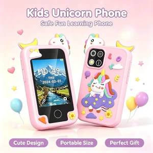 Kids Smart Phone, Touchscreen HD Dual Camera Cell Phone for Kids,2.8" Touchscreen, 20 Games, MP3, Christmas Birthday Gift for Ages 3-10, Toddler Girl Toys Kids Smart Phone, Touchscreen HD Dual Camera Cell Phone for Kids,2.8" Touchscreen, 20 Games, MP3, Christmas Birthday Gift for Ages 3-10, Toddler Girl Toys