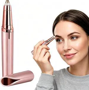 New Women's Electric Eyebrow Trimmer Razor - Flawless Brow Shaper, Hair Removal Tool for Peach Fuzz, Facial Brow Kit (Bathroom Gadget) New Women's Electric Eyebrow Trimmer Razor - Flawless Brow Shaper, Hair Removal Tool for Peach Fuzz, Facial Brow Kit (Bathroom Gadget)