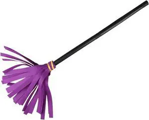 Halloween Witch Broomstick - Purple Plastic Witches Broom Cosplay Prop Halloween Witch Broomstick - Purple Plastic Witches Broom Cosplay Prop