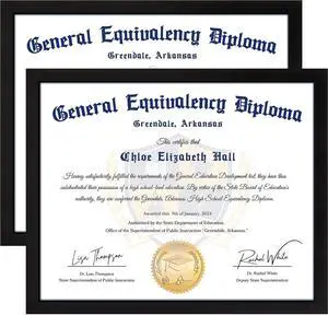 FIXSMITH 8.5x11 Diploma Frame, Black Picture Frames with Clear Plexiglass, 2 Pack Certificate Frames for Wall Display, 8.5x11 Document Frame, High School Diploma Frame FIXSMITH 8.5x11 Diploma Frame, Black Picture Frames with Clear Plexiglass, 2 Pack Certificate Frames for Wall Display, 8.5x11 Document Frame, High School Diploma Frame