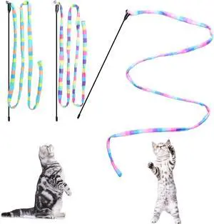 Cat Wand Toys Interactive Kitten Toys-3 Packs Cat Wand Toys Interactive Kitten Toys-3 Packs