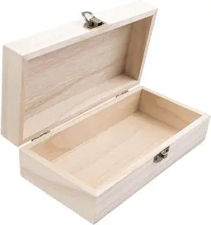 Wood Storage Box with Lid Solid Container Keepsake Decorative Table Large Rectangular Smooth Store Space to Organize Toys Cosmetics Vintage, 7.87 * 3.93 * 2.36 inch, Light Brown Wood Storage Box with Lid Solid Container Keepsake Decorative Table Large Rectangular Smooth Store Space to Organize Toys Cosmetics Vintage, 7.87 * 3.93 * 2.36 inch, Light Brown