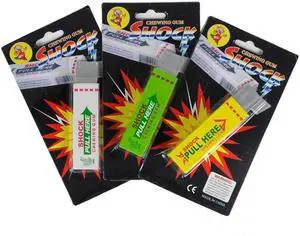 Electric Shock Joke Chewing Gum Shocking Toy Gift Gadget Prank Trick Gag Funny Electric Shock Joke Chewing Gum Shocking Toy Gift Gadget Prank Trick Gag Funny