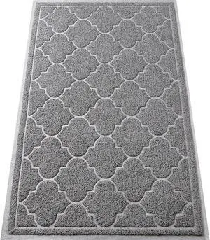 LuxStep Door Mat Indoor Outdoor Doormat, Low-Profile Design Floor Mat LuxStep Door Mat Indoor Outdoor Doormat, Low-Profile Design Floor Mat