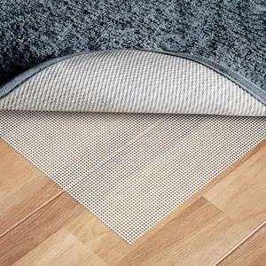 Silicone Non Slip Rug Pad, Anti Skid Thick Area Rug Pad Gripper, Under Carpet Rug Mats for Hardwood Surface Floors, Keep Rugs in Place-2x3 Ft Silicone Non Slip Rug Pad, Anti Skid Thick Area Rug Pad Gripper, Under Carpet Rug Mats for Hardwood Surface Floors, Keep Rugs in Place-2x3 Ft