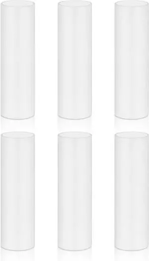 3 Inch Tall White Plastic Candle Covers Sleeves,Chandelier Socket Sleeves,Candelabra Base E12 Socket Covers Set of 6 3 Inch Tall White Plastic Candle Covers Sleeves,Chandelier Socket Sleeves,Candelabra Base E12 Socket Covers Set of 6