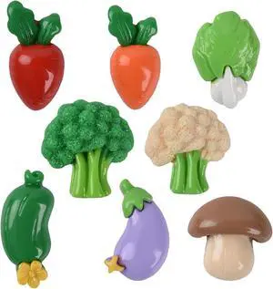 Mini Mixed Vegetables 16Pcs, Artificial Vegetables Figurines Miniature Resin Vegetable Models Flatback Vegetable Embellishments for DIY Mini Kitchen Scene House Store Display Decoration Mini Mixed Vegetables 16Pcs, Artificial Vegetables Figurines Miniature Resin Vegetable Models Flatback Vegetable Embellishments for DIY Mini Kitchen Scene House Store Display Decoration