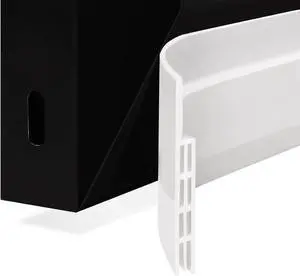 Door Draft Stopper, Weather Stripping Door Seal, Garage Window Blocker, Cold Air Insulation, White Door Draft Stopper, Weather Stripping Door Seal, Garage Window Blocker, Cold Air Insulation, White