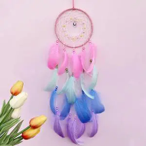 Colorful Dream Catcher Feather Handmade Dreamcathers Wall Hanging Decoration Home Decor Ornament Craft Colorful Dream Catcher Feather Handmade Dreamcathers Wall Hanging Decoration Home Decor Ornament Craft